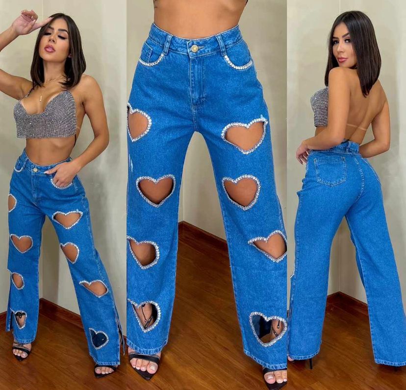 Wed Leg Coração Vazado