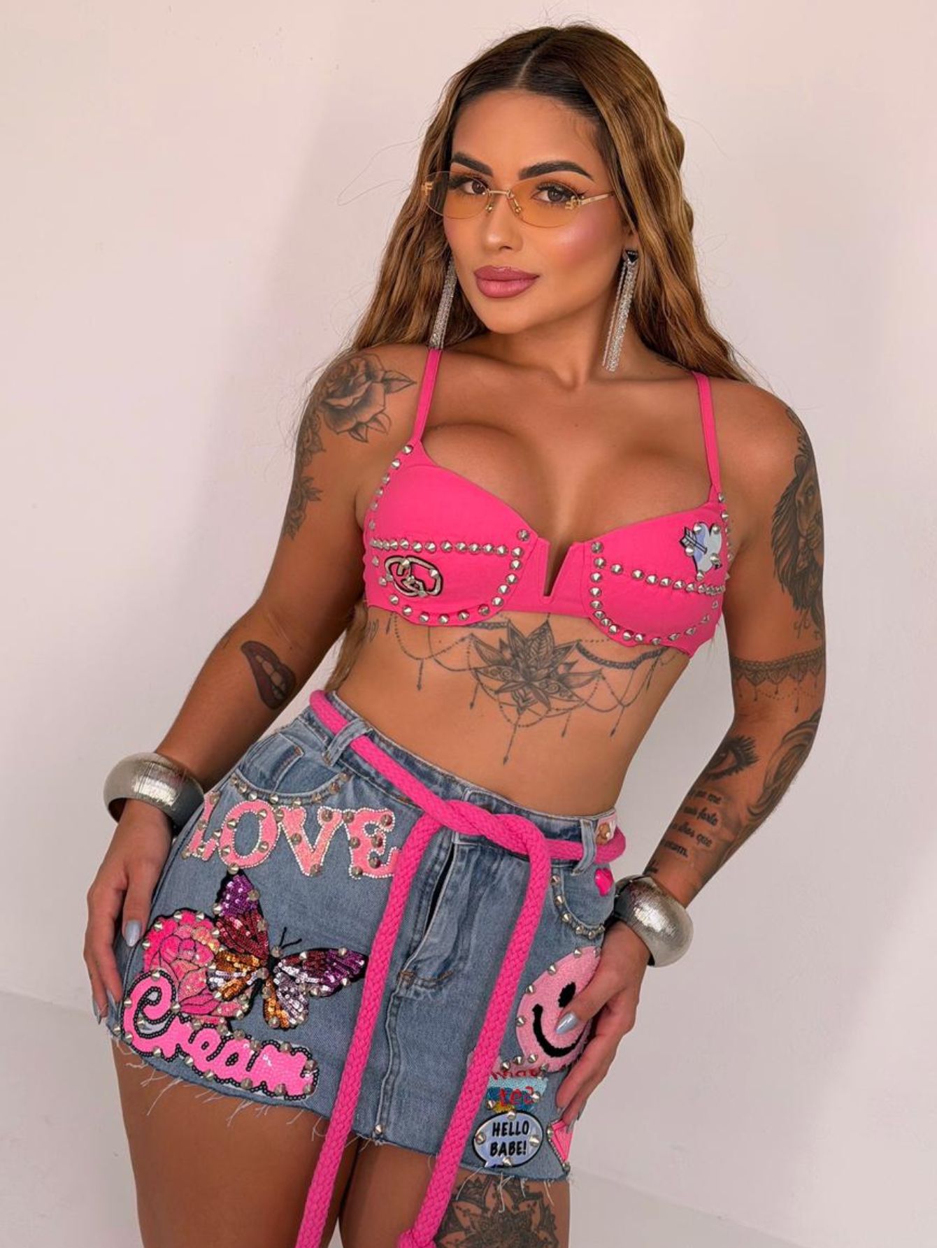  Conjunto Pink Queen Vibes