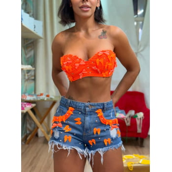 Conjunto Carnaval Fashion Laranja