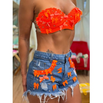 Conjunto Carnaval Fashion Laranja