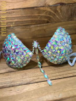 TOP CROPPED DIAMANTES COM ARO ALTA QUALIDADE 