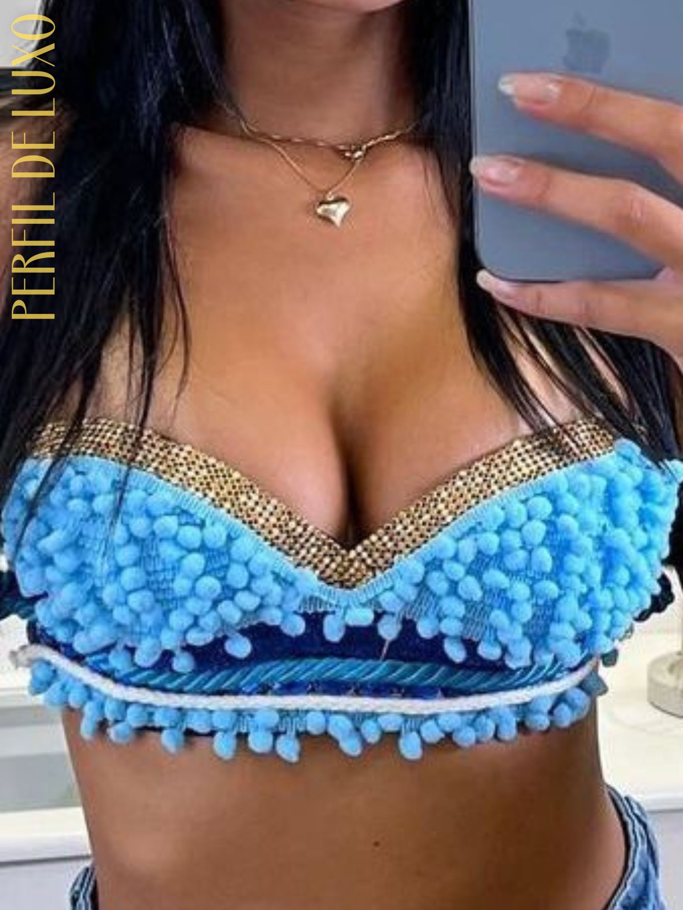 TOP DE CARNAVAL EXCLUSIVOS CORES VARIADAS 